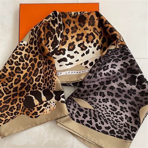 hermes lazy leopardess scarf|hermes scarf size carre.